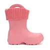 Cizme de ploaie pentru fete, personalizabile,  D.D.Step, roz, din cauciuc cu interior textil detașabil, brant termic_SI106-52697-20/21_Pebebe