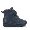 Ghete D.D.Step baieti, inalte, piele naturala, imblanite, bleumarin, model masina pompieri_W071-62477-20_Pebebe