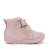 Ghete D.D Step fete, piele naturala, talpa flexibila, captuseala textila, roz_A071-62882-20_Pebebe