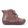 Ghete D.D Step fete, piele naturala, talpa flexibila, captuseala textila, roz sidef_A071-62882A-21_Pebebe