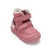 Ghete D.D.Step imblanite, fete, piele naturala, talpa flexibila, roz, model cu casuta_W029-62116B-19_Pebebe