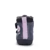 Ghete D.D Step copii, piele naturala, talpa flexibila, imblanite, bleumarin, model cu meduza_W015-62772B-19_Pebebe