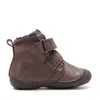 Ghete D.D Step copii, piele naturala, talpa flexibila, imblanite, cupru, model cu meduza_W015-62772-19_Pebebe
