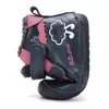 Ghete D.D Step fete, Barefoot, piele naturala, captuseala din blana, bleumarin sidef, emblema cu norisor_W070-62495D-20_Pebebe