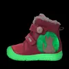 Ghete D.D Step fete, piele naturala, fluorescente, imblanite, fuchsia_W082-62935B-20_Pebebe