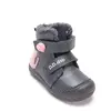 Ghete D.D Step fete, piele naturala, fluorescente, imblanite, gri_W082-62935AM-26_Pebebe