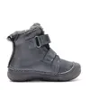 Ghete D.D Step fete, piele naturala, fluorescente, imblanite, gri_W082-62935AM-26_Pebebe