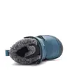 Ghete D.D. Step baieti, inalte, piele naturala, imblanite, albastru, model Pinguin_W071-62827-20_Pebebe