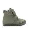 Ghete D.D.Step imblanite, baieti, piele naturala, talpa flexibila, olive, model cu urs_W029-62556B-19_Pebebe