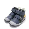 Ghete Ponte20 baieti, piele naturala, supinatie 5 mm, sustinere calcai, bleumarin, model cu dinozaur_DA06-6-2265A-22_Pebebe