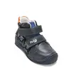 Ghete Ponte20 baieti, piele naturala, supinatie 5 mm, sustinere calcai, culoare bleumarin cu print_DA06-6-2507-22_Pebebe
