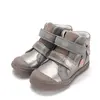 Ghete Ponte20 fete, piele naturala, supinatie 5 mm, sustinere calcai, culoare bronz, model cu flori_DA06-6-2892A-22_Pebebe