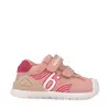 Pantofi Biomecanics fete, piele naturala si material textil, Biogateo Casual, roz_261130-D193-20_Pebebe