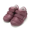 Pantofi D.D Step copii, piele naturală, captuseală din piele, talpă flexibilă, mov cu ursulet_S082-62150AM-29_Pebebe