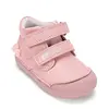 Pantofi D.D.Step fete, piele naturală, primii pași, roz deschis, talpă flexibilă, model cu pisica_S066-62946B-21_Pebebe