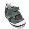 Pantofi DD Step baieti, piele naturală, cu suținere, talpa flexibila, bleumarin verde_S038-62241A-19_Pebebe