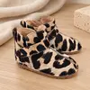 Cizme din piele pentru copii, primii pasi, talpa flexibila, imblanite, animal print_RO-106-4-20_Pebebe