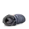 Ghete barefooot D.D Step baieti, piele naturala, reflectorizante, talpa felxibilă, bleumarin_W063-62643AM-25_Pebebe