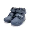 Ghete D.D Step baieti, piele naturala, fluorescente, imblanite, albastru inchis_W082-62555A-20_Pebebe