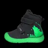 Ghete D.D Step baieti, piele naturala, fluorescente, imblanite, gri_W082-62555B-20_Pebebe