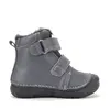Ghete D.D Step baieti, piele naturala, fluorescente, imblanite, gri_W082-62555B-20_Pebebe