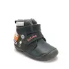 Ghete D.D Step baieti, piele naturala, talpa flexibila, imblanite, verde uscat, model cu excavator_W015-62928A-19_Pebebe