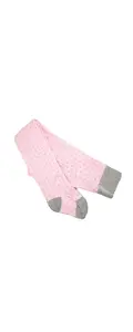 Dresuri copiiuri din bumbac si elastan, picatele gri, roz, Ciserom_649-10-11-14_Pebebe