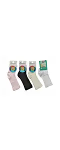 Sosete 3 -6 luni, bumbac si elastan, galben, Ciserom_8357-3-3-6_Pebebe