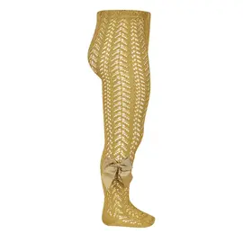 Dres bumbac crosetat cu funda, mustar, Condor- 2.530/1-3-629-Condor-Bumbac
