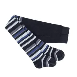 Dresuri din bumbac si elastan, dungi, gri inchis, Ciserom- 649-14-19-22-CISEROM-