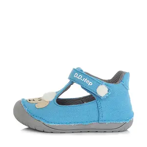 Pantofi material textil, primii pași, D.D.Step, oita, albastru- C070-368-21-D.D. Step-