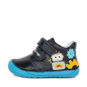 Pantofi baieti, barefoot, bleumarin, robot, D.D.Step- S070-337-21-D.D. Step-
