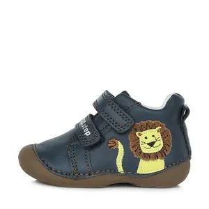 Pantofi primii pasi baieti, bleumarin, leu, D.D.Step- S015-321-24-D.D. Step-