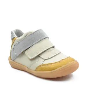 Pantofi din piele naturala, talpa flexibila, bej, Patrick- Ari-001-26-Ariana Baby Shoes-