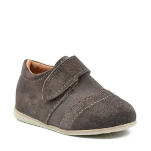 Pantofi copii, piele naturala, Oxford, talpa flexibila, maro, Baby Lux- RO-400-1-25-Luy