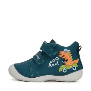 Pantofi din piele naturala, verde smarald, crocodil,  D.D.Step- S015-41882B-23-D.D. Step-