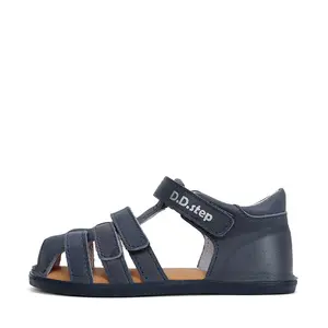 Sandale barefoot, piele naturala, bleumarin, D.D.Step- G076-41876-25-D.D. Step