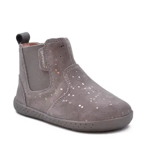 Cizme copii, piele naturala, Soft & Fun, gri, Garvalin_241303-A168-20_Pebebe