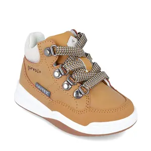 Ghete copii, rezistente la apa, inchidere siret, Baby Rock, maro cognac, Garvalin- 241331-B173-27-Garvalin