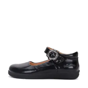 Pantofi fete, piele naturala, negru lucios, D.D.Step Colectia Back to School- H072-42587M-31-D.D. Step
