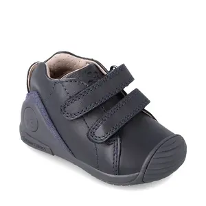 Pantofi copii, piele naturala, Biogateo Casual, bleumarin, Biomecanics- 231120-C-24-Biomecanics
