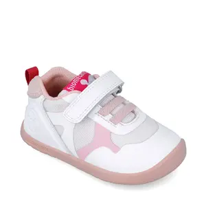 Pantofi Biomecanics copii, piele ecologica si material textil, Biomecanics Wider, roz- 252163-D113-22-Biomecanics