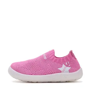 Pantofi copii D.D Step, material textil, talpa flexibila, roz inchis- F093-51209C-27-D.D. Step