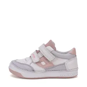 Pantofi sport fete, piele naturala, roz / alb, D.D. Step- S040-51234CM-30-D.D. Step