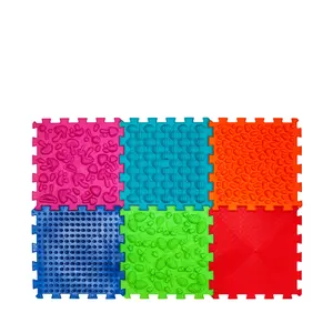 Covoraș ortopedic pentru masaj Puzzle "Mix" 6 elemente_4820264130048_Pebebe