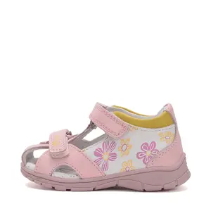 Sandale fete, cu supinatie, piele naturala, roz alb, Ponte20- DA05-5-1822C-27-Ponte20