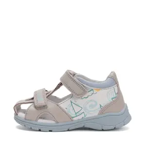 Sandale copii, cu supinatie, piele naturala, gri, Ponte20- DA05-5-1822-27-Ponte20