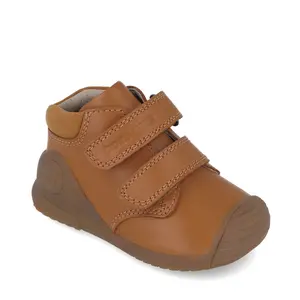 Ghete Biomecanics Baieti, piele naturala, primii pași, sustinere calcai, BioGateo, culoare maro_251133-B087-19_Pebebe