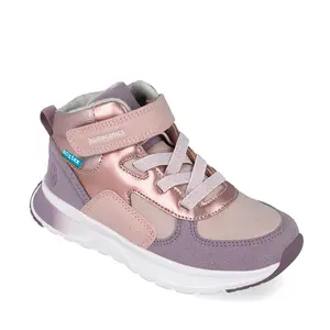 Ghete Biomecanics cu captuseala din lana, piele naturala, roz- 251251-B032FM-34-Biomecanics