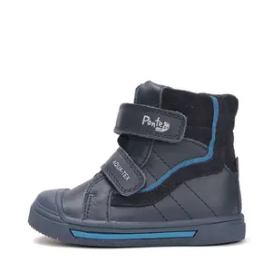 Ghete cu supinatie Ponte20 baieti, impermeabile, piele naturala, captuseala textila, bleumarin_DA06-5-2883-22_Pebebe